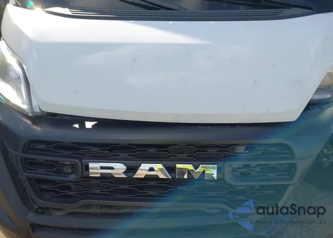 2024 Ram Promaster 2500 Tradesman High Roof 136 Wb W/Pass Seat from USA, damaged, VIN 3C6LRVCG7RE101671